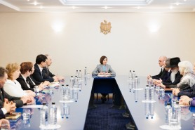 Maia Sandu a informat reprezentanții minorităților etnice despre referendumul de aderare a Moldovei la UE